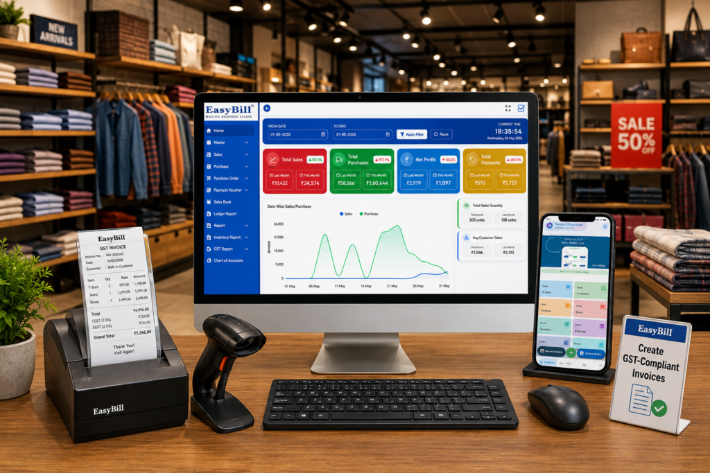 Accounting Software for Small Businesses ; Grocery Billing Software