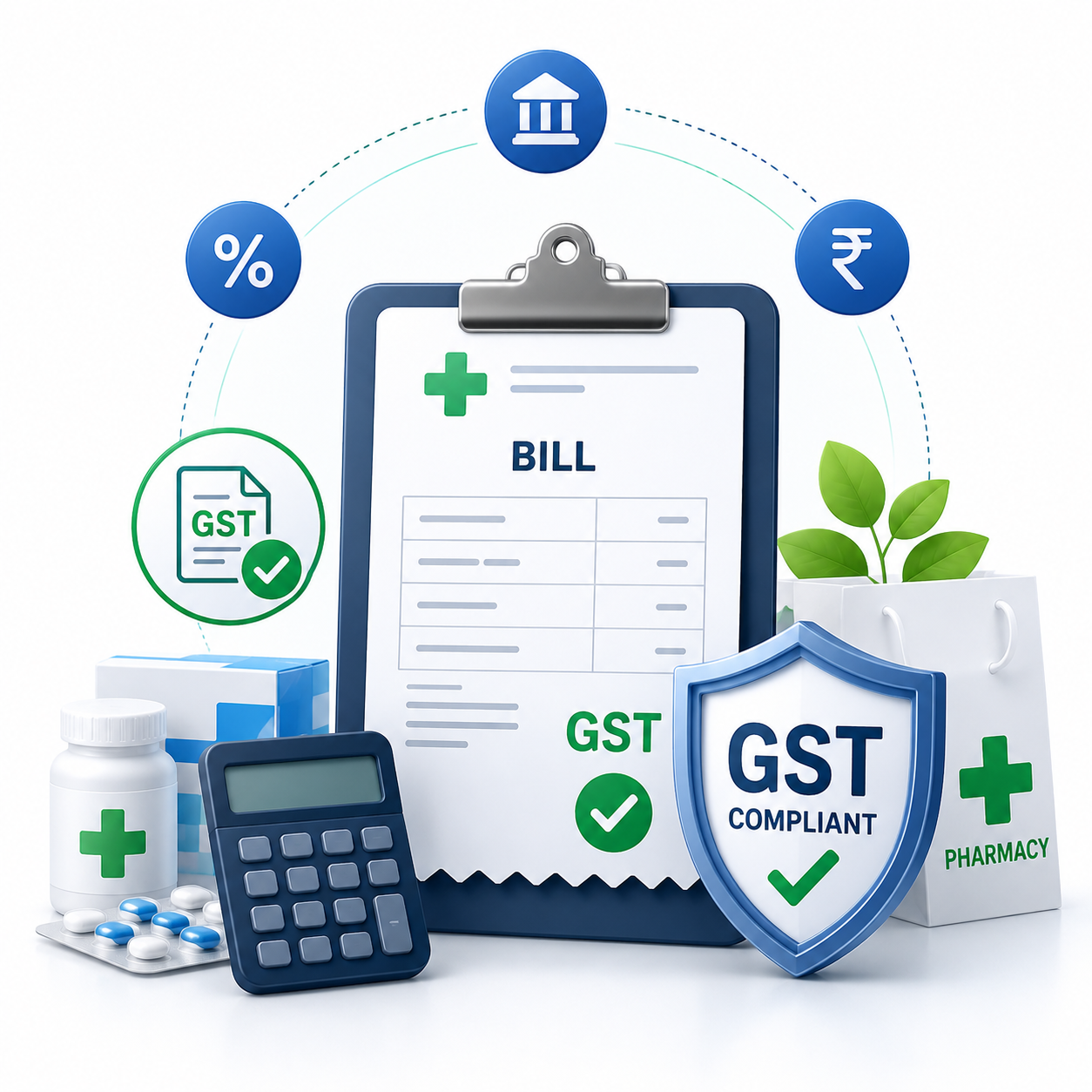 Best Optical Shop Software billing and GST management