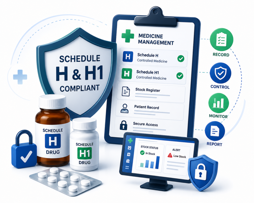 schedule h & h1 medicine management