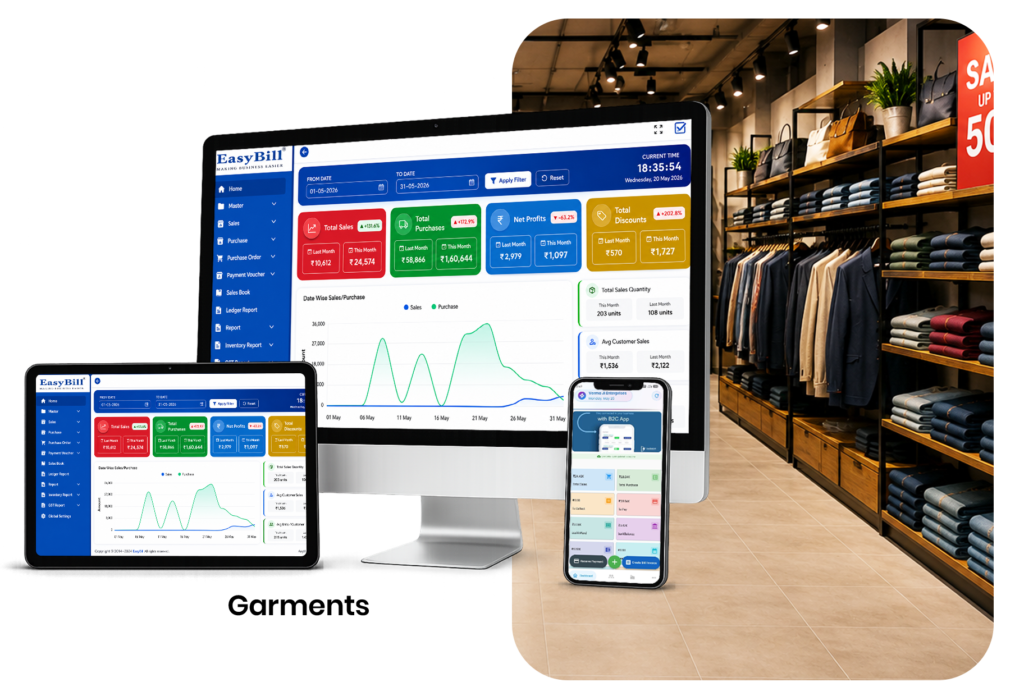 clothing store 1; GST Billing Software for Small Businesses; Garment Shop Billing Software; Garment Shop Billing Software Noida Delhi Ncr