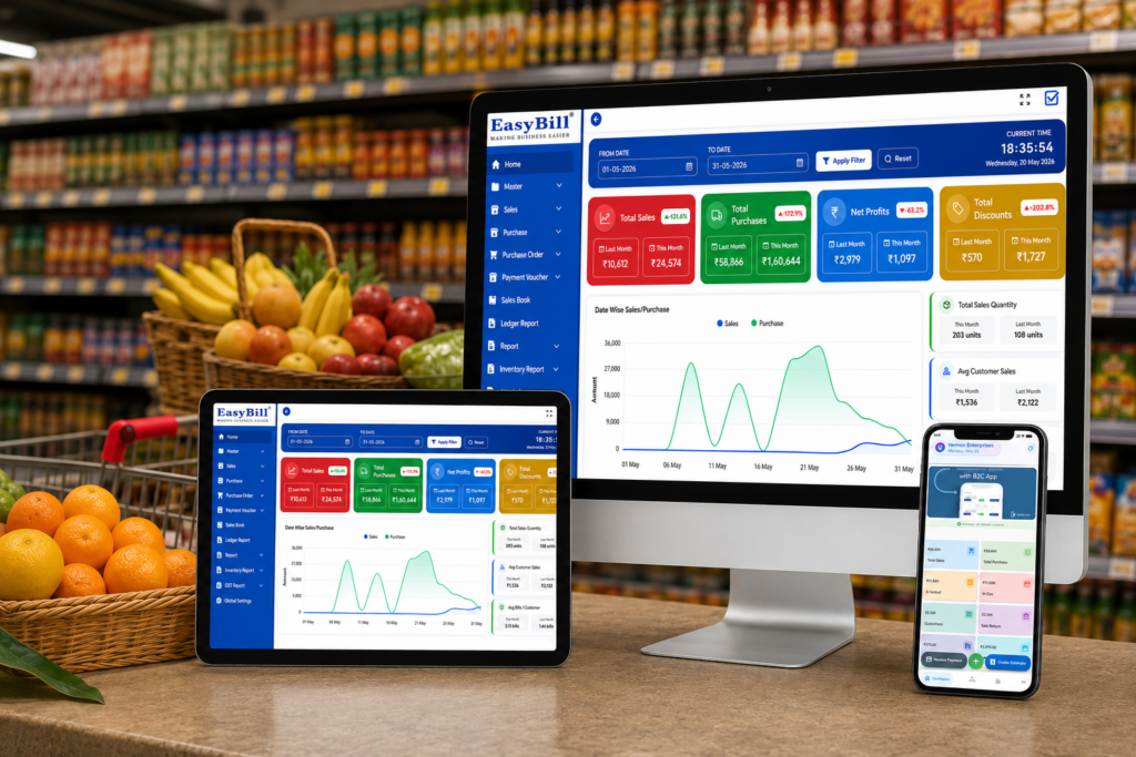 sales; Grocery Billing Software