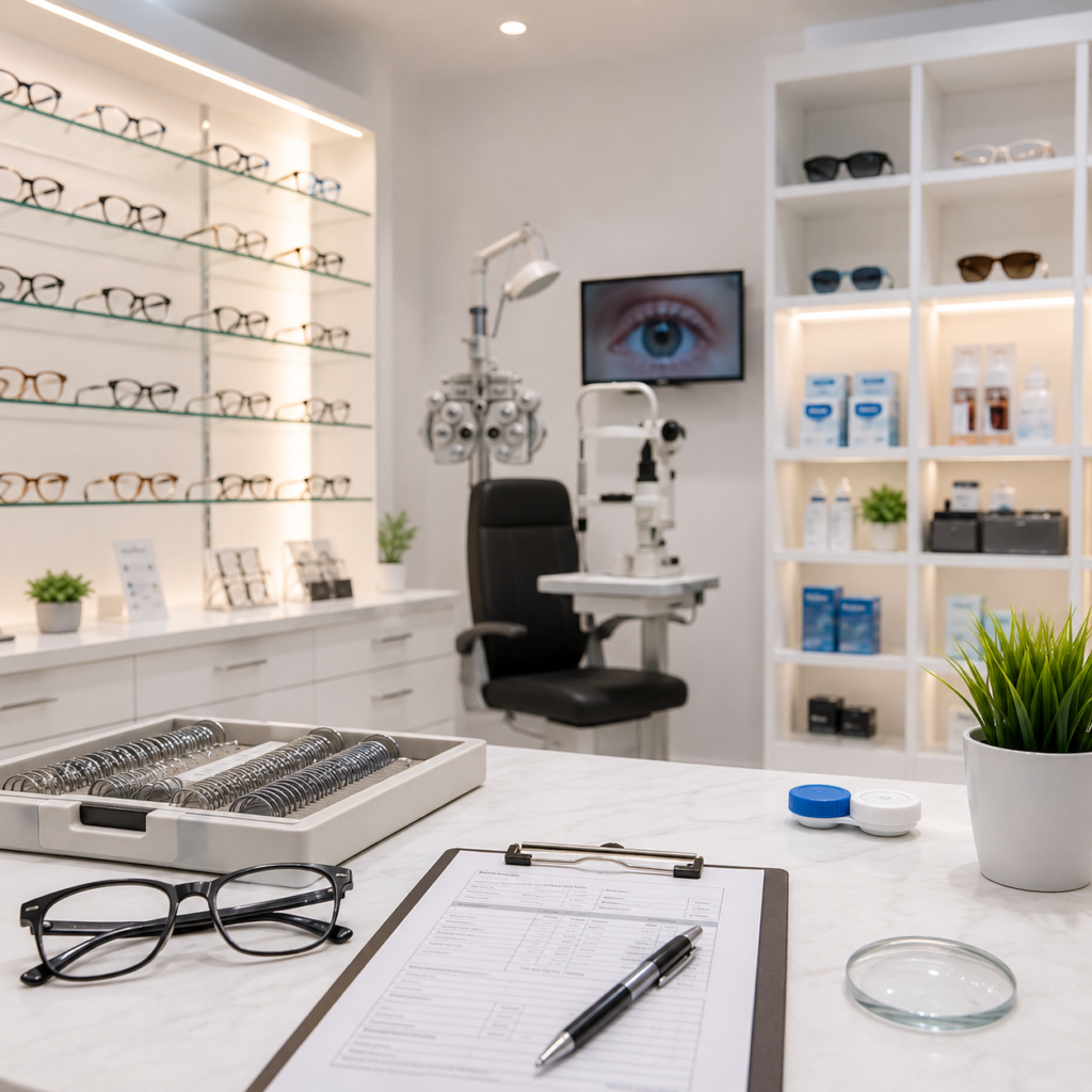 optical billing inventory software