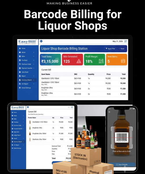 Barcode Billing for Liquor Shop-0